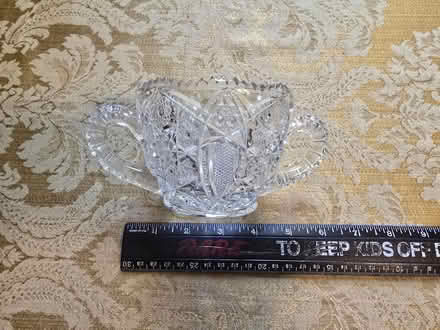 Photo of free Double Handled Crystal Sugar Bowl (West 7th) #2