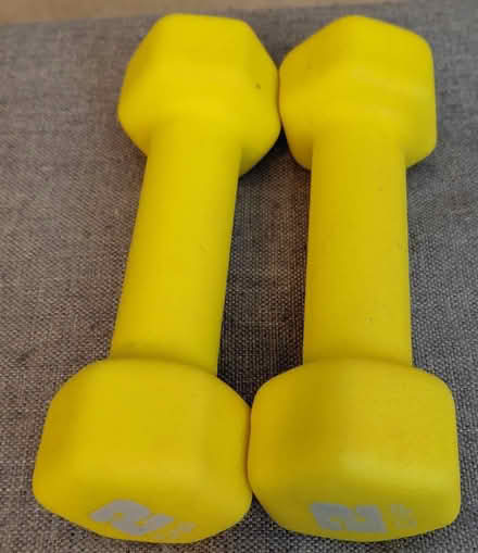 Photo of free 2 pound dumbbells (Hollymead) #1