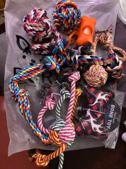 Photo of free Assorted nearly new dog toys (Laurel, MD) #1