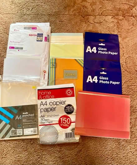 Photo of free Printer paper etc (DE4 3DB) #1