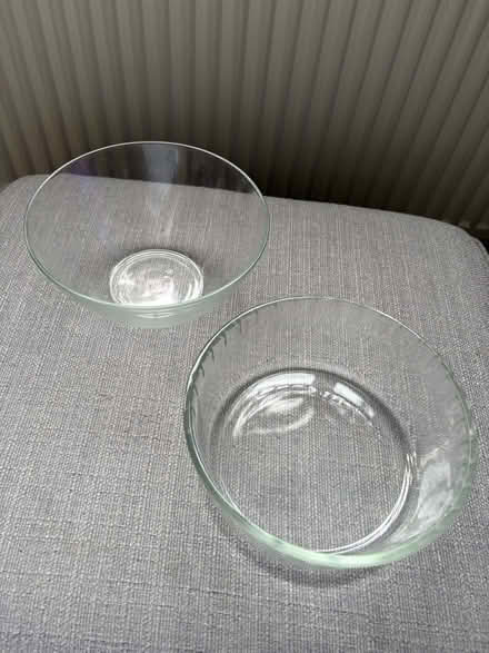 Photo of free Two glass bowls (Erith DA17) #1