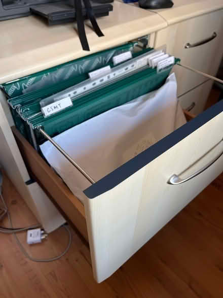 Photo of free 2 x hanging file cabinets (Barton le clay MK45) #2