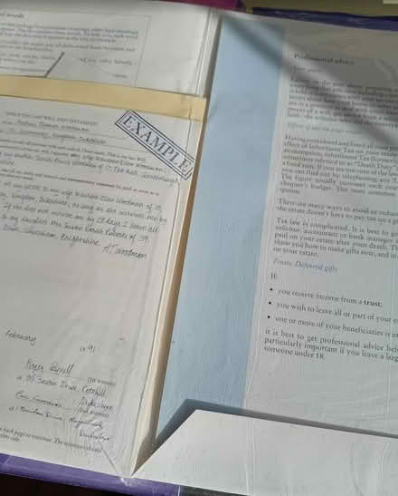 Photo of free Make your own Will - info pack (Parkstone BH12) #2