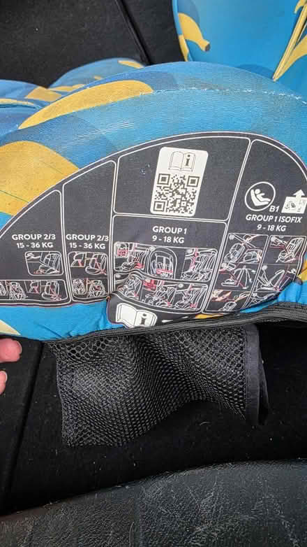 Photo of free Isofix car seat (Gilesgate DH1) #2
