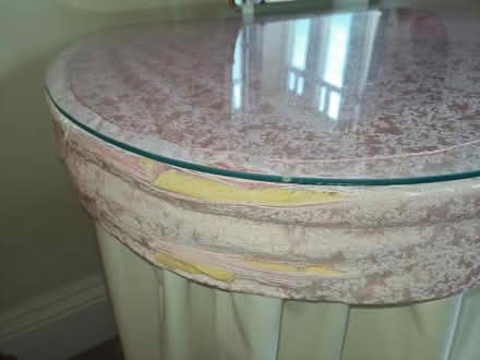 Photo of free Kidney shaped dressing table/stool (Slaithwaite HD7.) #4