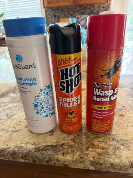 Photo of free Chlorine for hot tub, insect killer (Bethany) #1