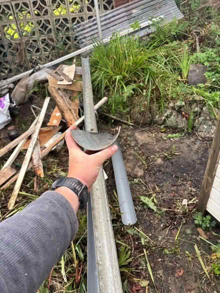 Photo of free Grey gutter (Abraham Heights LA1) #1
