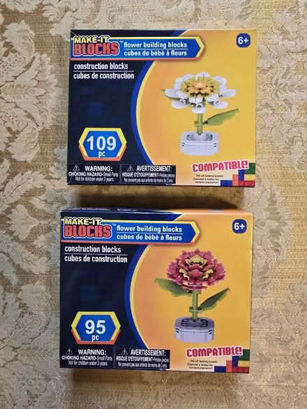 Photo of free 2 Make-it-Blocks Flower Kits (West 7th) #1