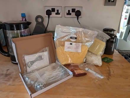 Photo of free Candle making kit including beeswax and wicks (New Marston OX3) #1