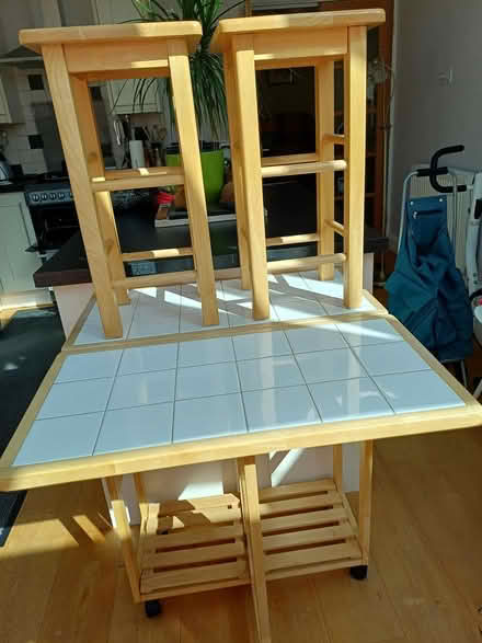 Photo of free Folding Breakfast Bench (Sunbury in Thames. TW166NF) #1