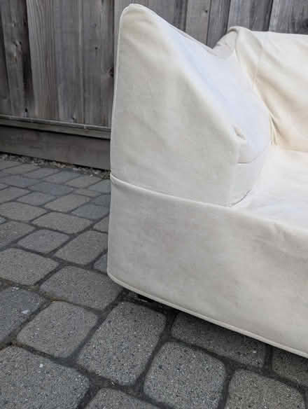 Photo of free Repurposed Slipcovered couch (Cupertino/West San Jose) #3