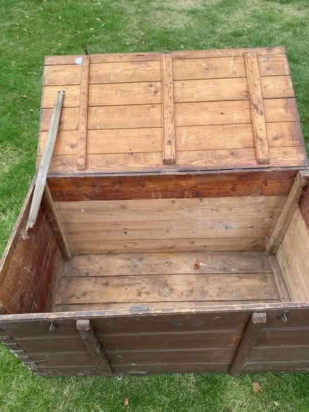 Photo of free Wooden Blanket Box (Harrogate HG2) #1
