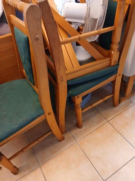 Photo of free Dinning table and 4 chairs (Morecambe LA4) #2
