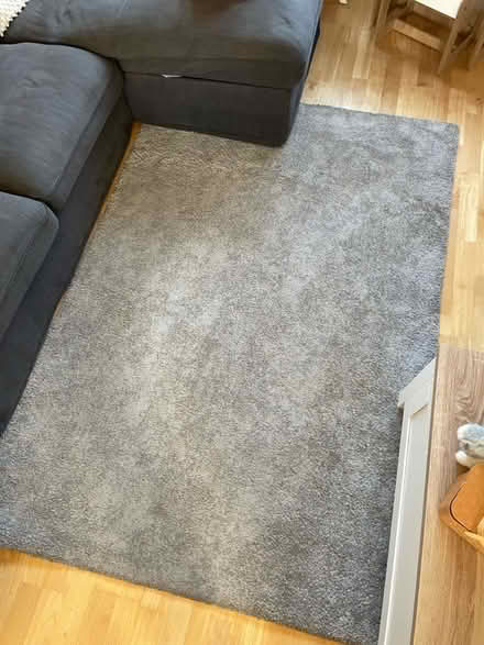 Photo of free IKEA STOENSE rug in grey (Leeds burley LS4) #1
