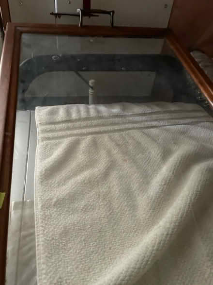 Photo of free Glass tray with antique handles (Neyagawa river glen, oakville.) #1