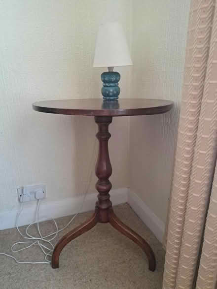 Photo of free Lamp table (Warton, near Carnforth LA5) #1