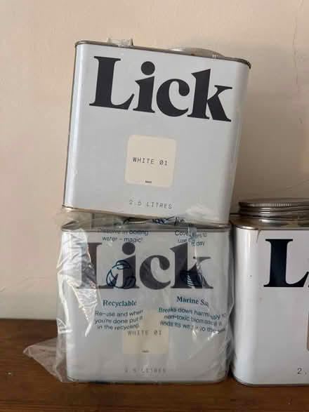 Photo of free Lick paints (Shepherds Bush W6) #2