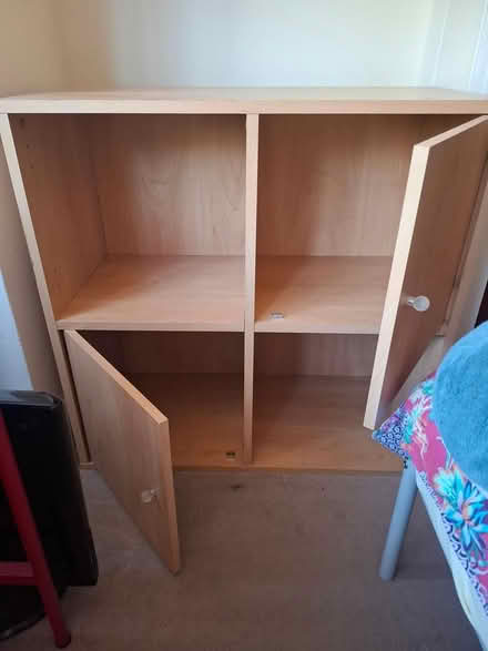 Photo of free ikea cube beech effect storage (Malvern, WR14) #1