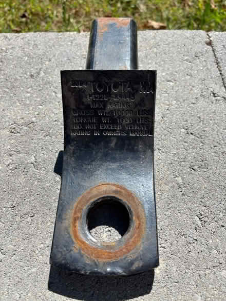 Photo of free Toyota 2” trailer hitch (Chelmsford) #2