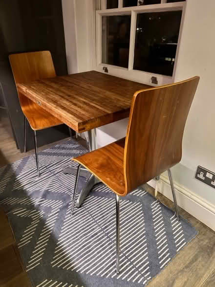 Photo of free Wooden kitchen table and chairs (swiss cottage NW3) #1