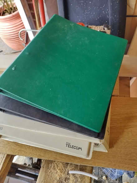 Photo of free A4 ring binders (Gidea Park RM2) #1