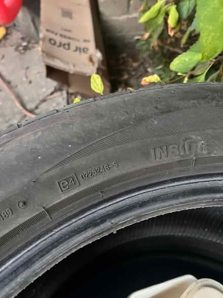 Photo of free Bridgestone tyres x2 (Grahame Park NW9) #2