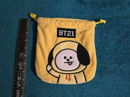 Photo of free Yellow BT21 Chimmy Drawstring Pouch (West 7th) #4