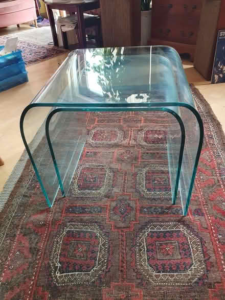 Photo of free Nest (2) glass tables (M&S) (Lewes, BN7) #2