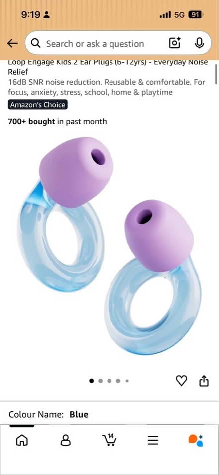 Photo of Loop kids earplugs (Camden Square NW1) #1