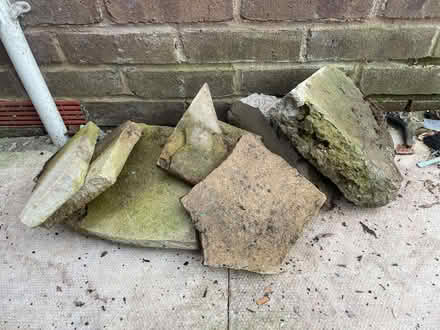 Photo of free Broken paving slabs (Morecambe LA4) #1