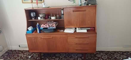 Photo of free Large Gplan type sideboard/ buffet unit (Knotty Ash L14) #1
