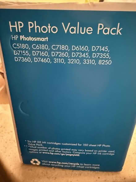 Photo of free HP Photo Value Pack (SW Fort Collins) #2