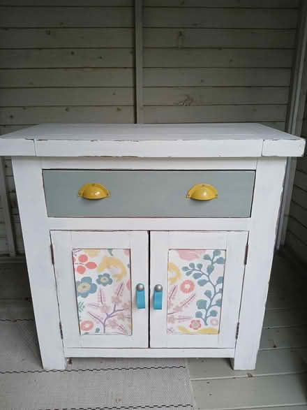 Photo of free Painted oak cupboard (Eye IP23) #1