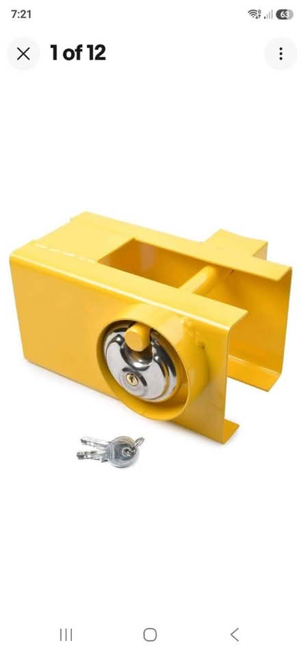Photo of Trailer lock (Marshside southport PR9) #1