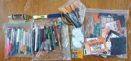 Photo of free Assorted art materials ((south) Central Park - Denver) #1