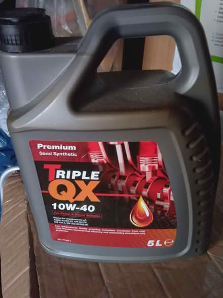 Photo of free 5 litres of 10w/40 semi synthetic engine oil (Yeolmbridge PL15) #1
