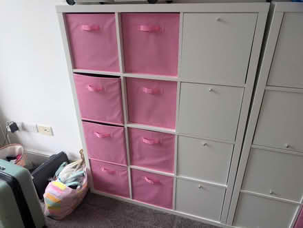 Photo of free IKEA Kallax shelves & storage cubes (New Cross SE14) #1