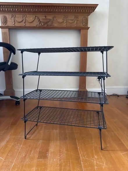 Photo of free 4 foldable shoe racks (Shepherds Bush W6) #1