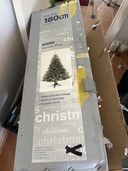 Photo of free Christmas tree and holder (Barton le clay MK45) #1