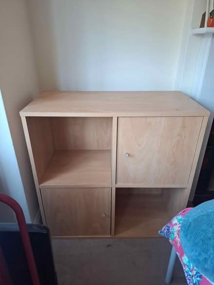 Photo of free ikea cube beech effect storage (Malvern, WR14) #3