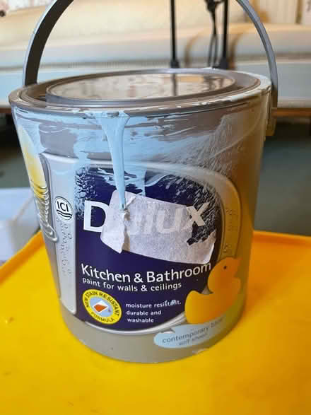 Photo of free PAINT: Dulux Kitchen and Bathroom 'Contemporary Blue' (De Parys MK40) #1