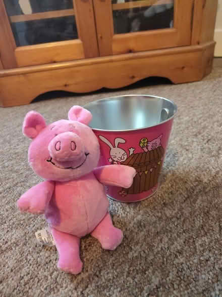 Photo of free Percy pig tin + plushie (Beeston NG9) #2