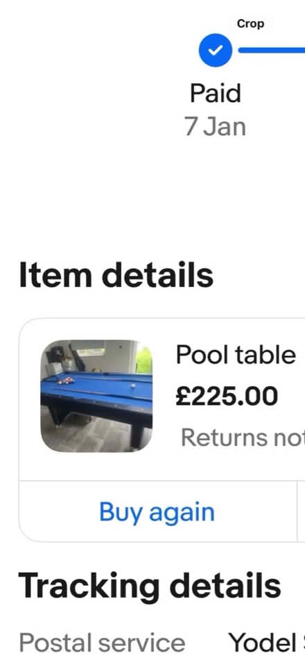 Photo of free pool table (Hanworth TW13) #1