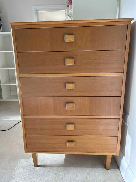 Photo of free Wooden chest of drawers (Kendal LA9) #1