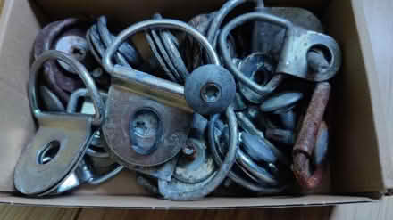 Photo of free Box of old tiedown bolts (Wendover HP22) #1