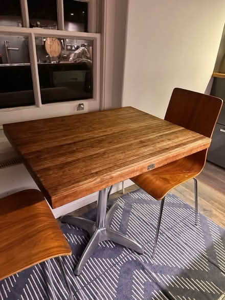 Photo of free Wooden kitchen table and chairs (swiss cottage NW3) #3