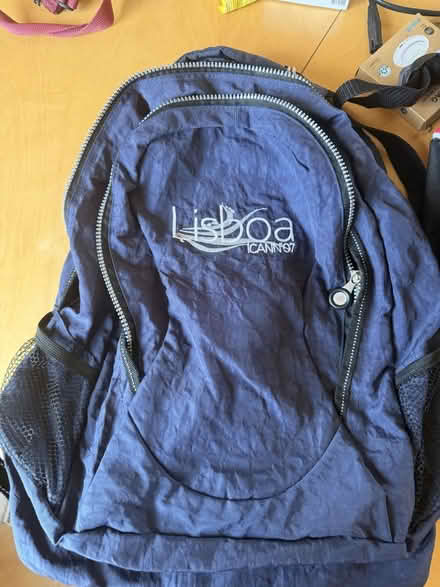 Photo of free Small light-weight rucksack, blue (Manningtree CO11) #1