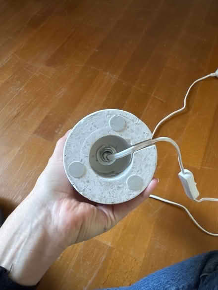 Photo of free Stone terrazzo lamp (Shepherds Bush W6) #4