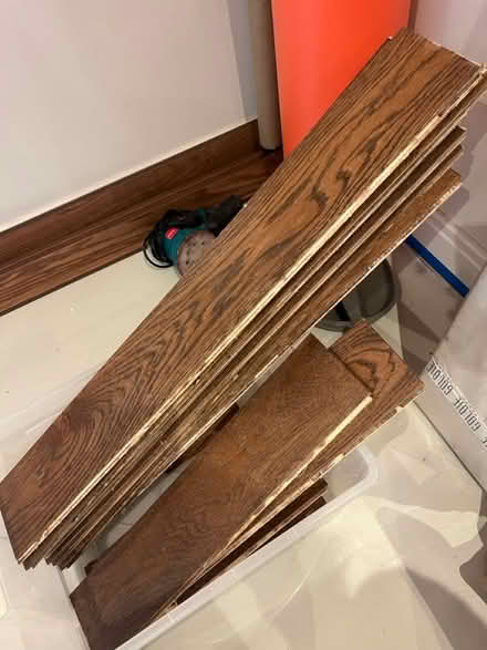 Photo of free Engineering wood floorboards (SE12 8qq) #2