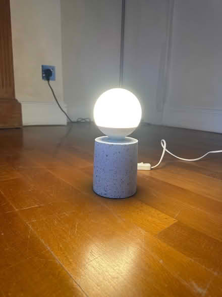 Photo of free Stone terrazzo lamp (Shepherds Bush W6) #1